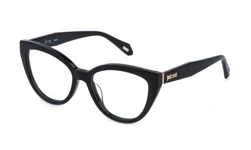 Just Cavalli Montature da vista Donna VJC158 700 in acetato nero a