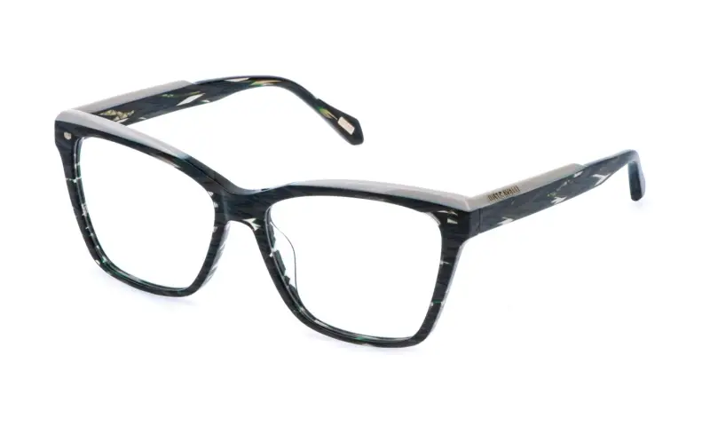 Just Cavalli Montature da vista Donna in acetato nero squadrate