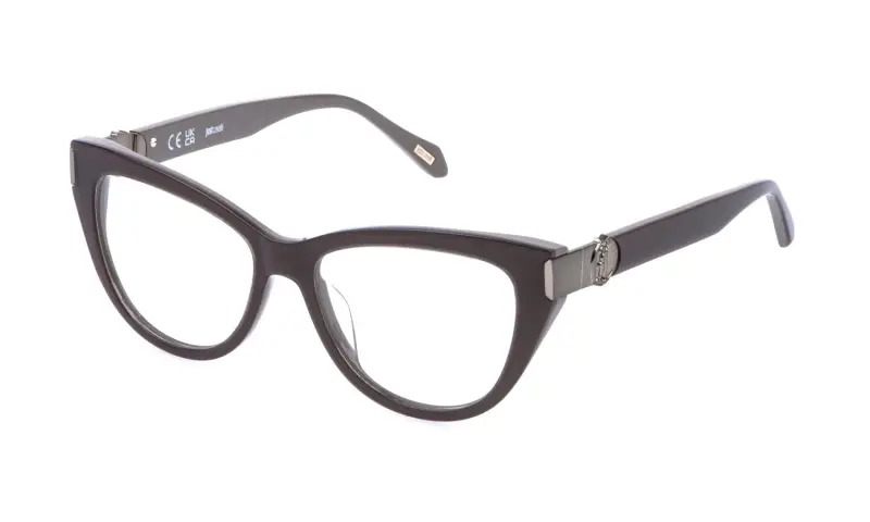 Donna Just Cavalli VJC164 0D90 Montature da vista Acetato Marrone Farfalla
