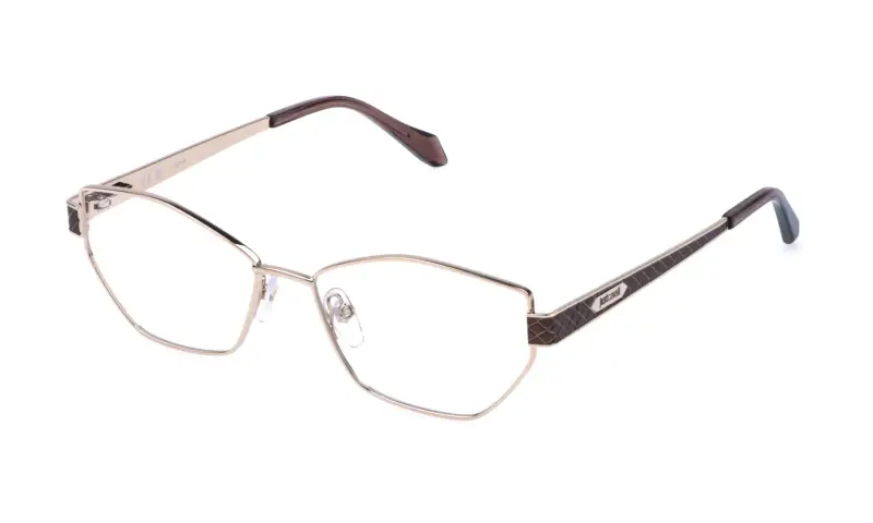 Donna Just Cavalli VJC167 367 Montature da vista Metallo Oro Geometrica