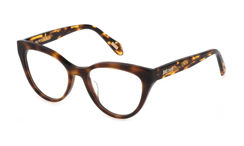 Just Cavalli Donna VJC001  752 Montature da vista Acetato Havana  Farfalla