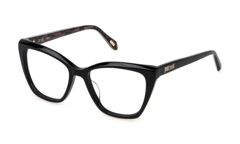 Just Cavalli Donna VJC084  700Y Montature da vista Acetato Nero  Farfalla