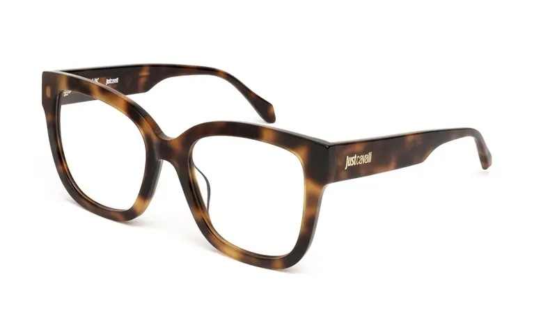 Just Cavalli Donna VJC115  09AJ Montature da vista Acetato Havana  Farfalla