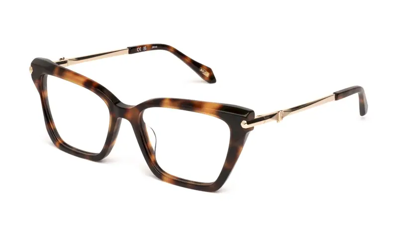 Just Cavalli Donna VJC123  09AJ Montature da vista Acetato Havana  Farfalla