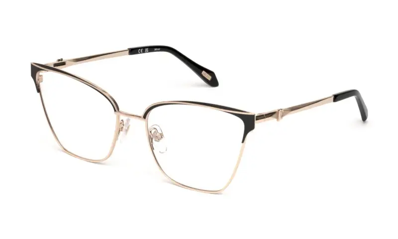 Donna VJC124 0301 Montature da vista Metallo Oro Farfalla