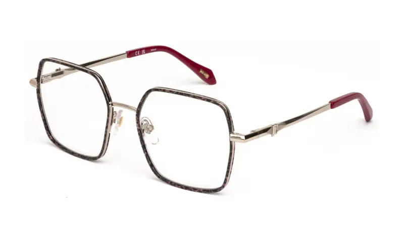 Donna VJC125V 594Y Montature da vista Metallo Oro Squadrata