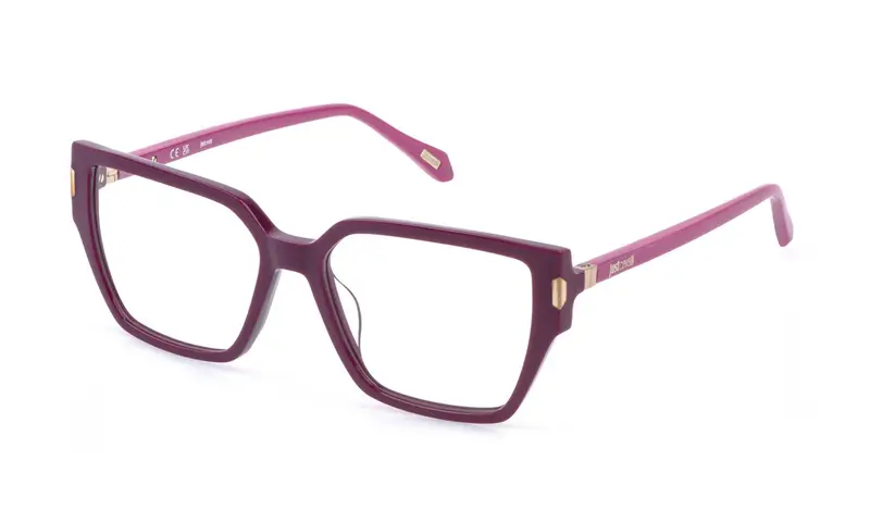 Just Cavalli Donna VJC127  09MA Montature da vista Acetato Viola  Squadrata