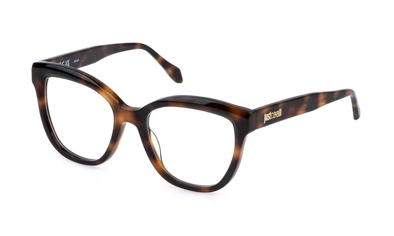 Just Cavalli Donna VJC128  09AJ Montature da vista Acetato Havana  Farfalla