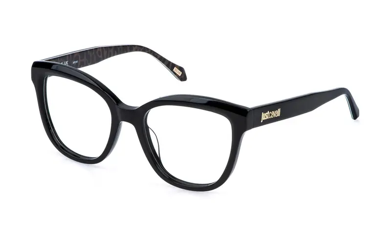 Just Cavalli Donna VJC128  700 Montature da vista Acetato Nero  Farfalla