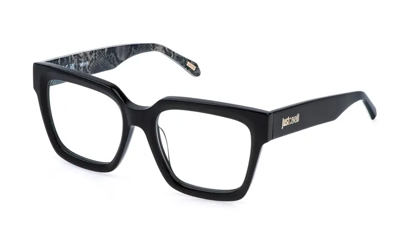 Just Cavalli Donna VJC129  700 Montature da vista Acetato Nero  Squadrata