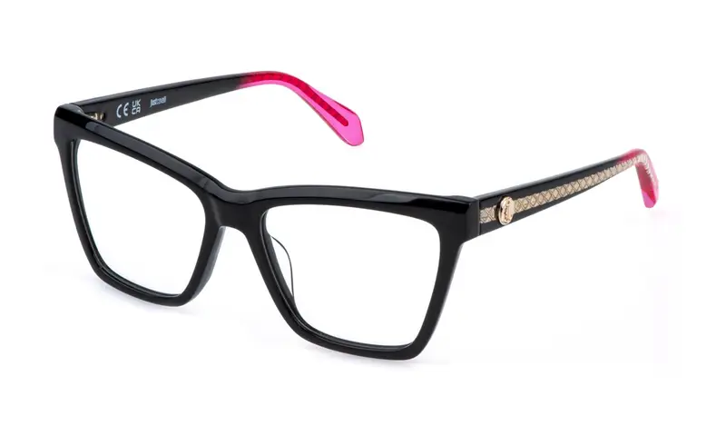 Just Cavalli Donna VJC131V  700Y Montature da vista Acetato Nero  Squadrata