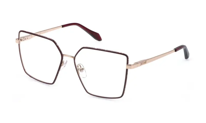 Donna VJC132 02AM Montature da vista Metallo Oro Geometrica