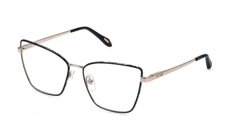 Just Cavalli Donna VJC133  033M Montature da vista Metallo Oro  Squadrata