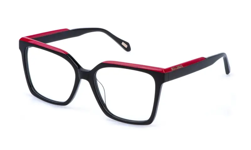 Donna VJC160 700 Montature da vista Acetato Nero Squadrata