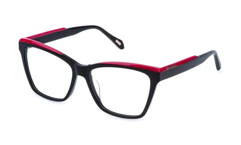 Donna VJC161 700 Montature da vista Acetato Nero Squadrata