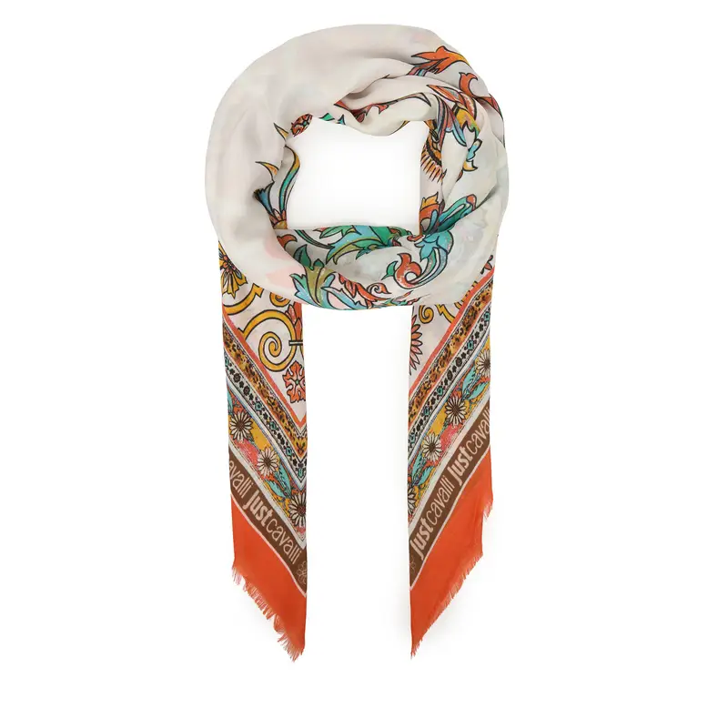 Foulard Just Cavalli 80RA2H04 ZG322 Rosso Multicolore