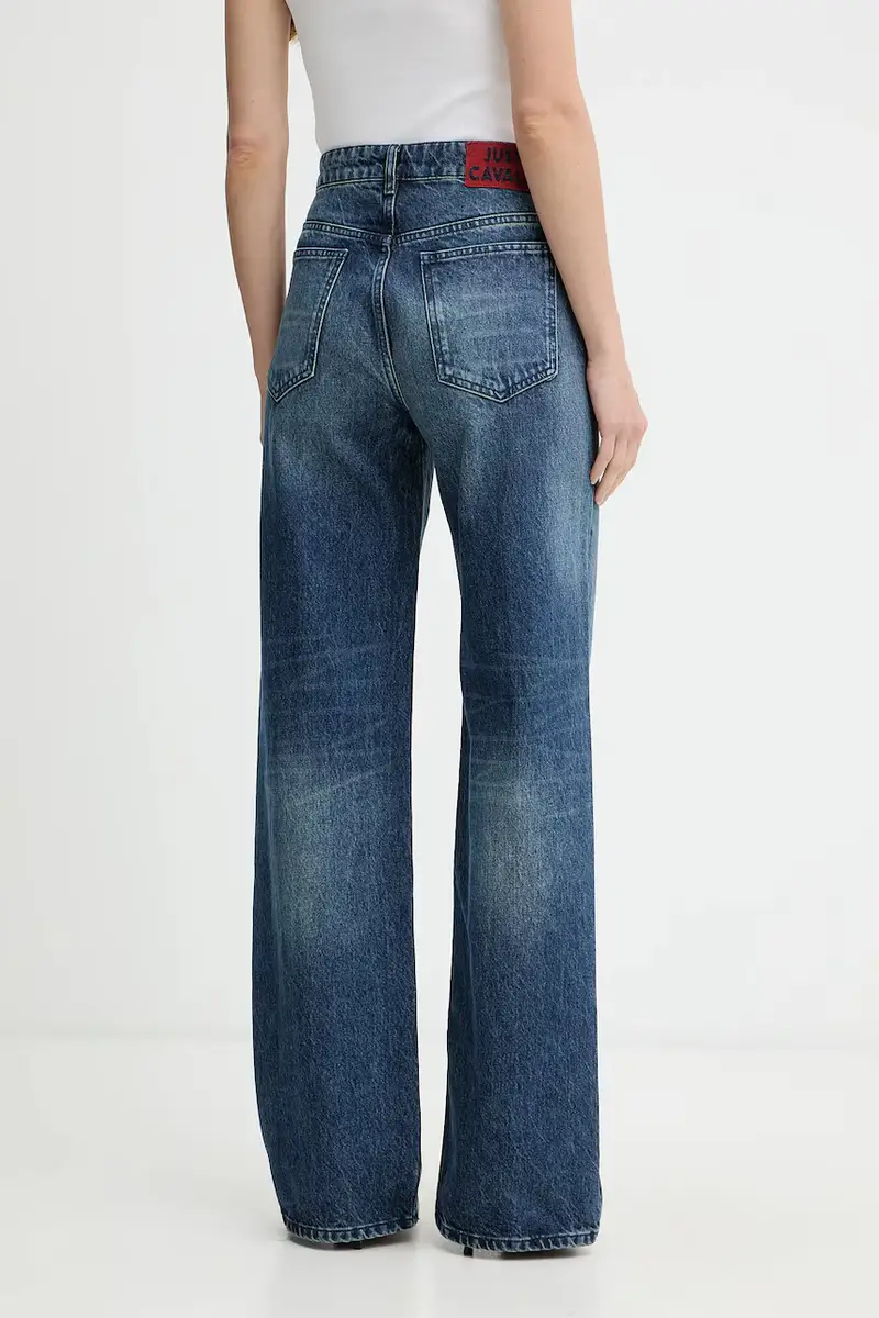 Just Cavalli Jeans Donna Blu 3596097 miniatura 3