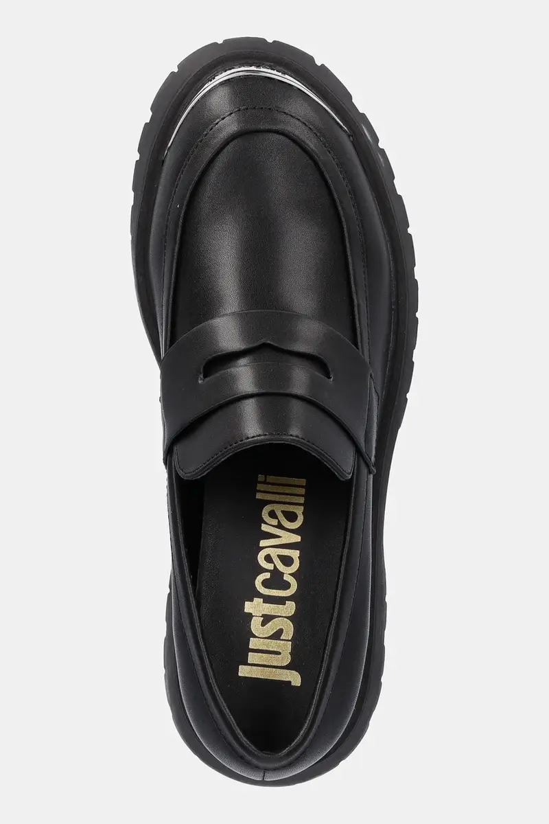 Just Cavalli Mocassini Donna Nero 3427358 miniatura 4
