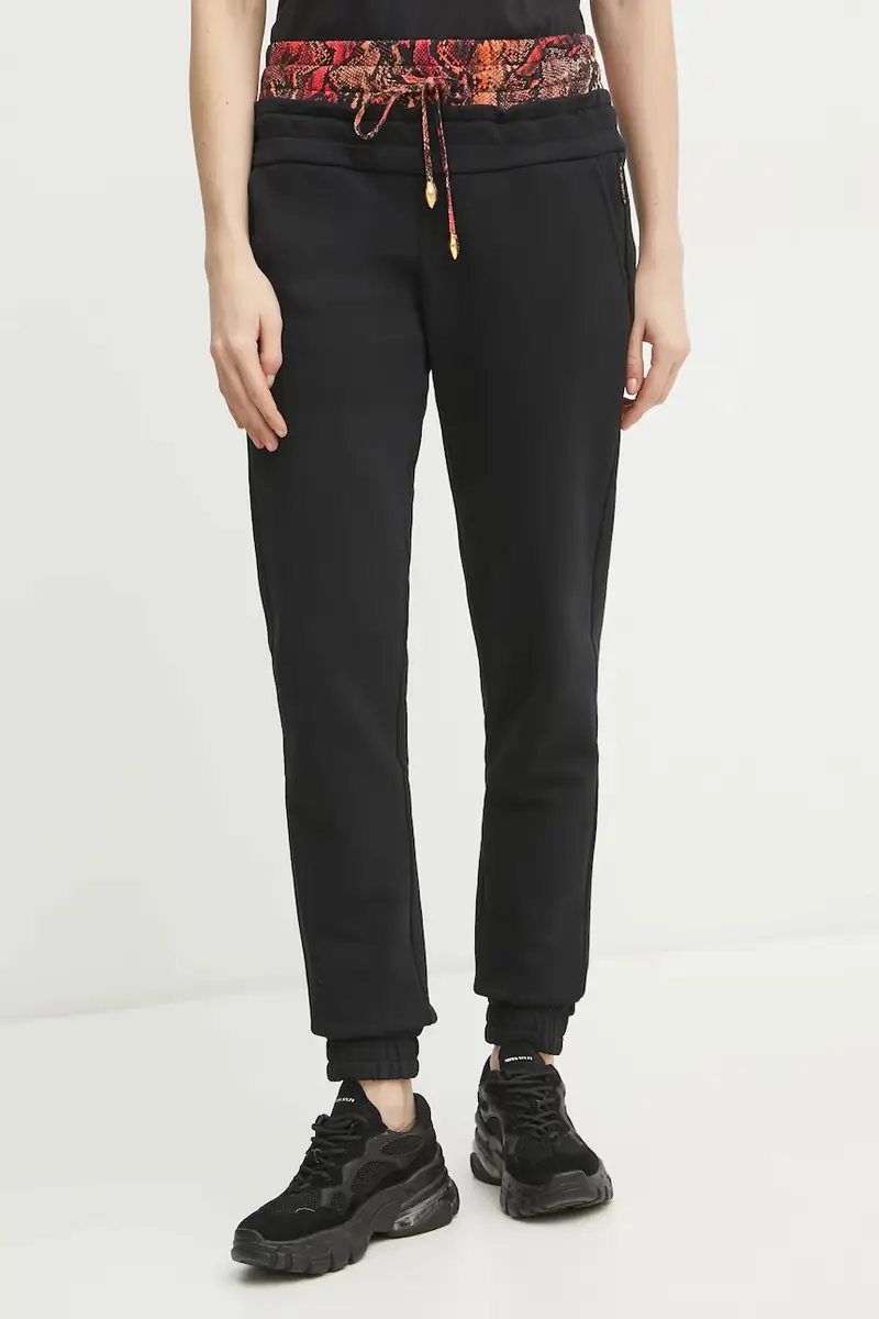 pantaloni della tuta donna colore nero 78PAAE01 CF100