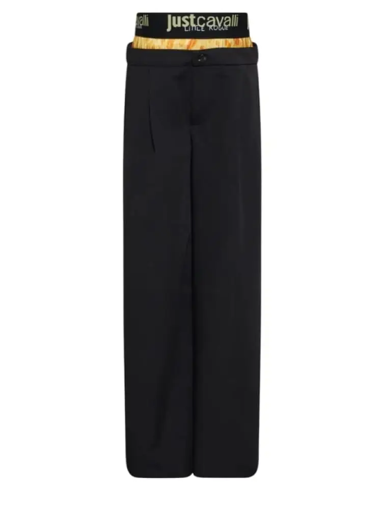 pantaloni kids/junior neri casual