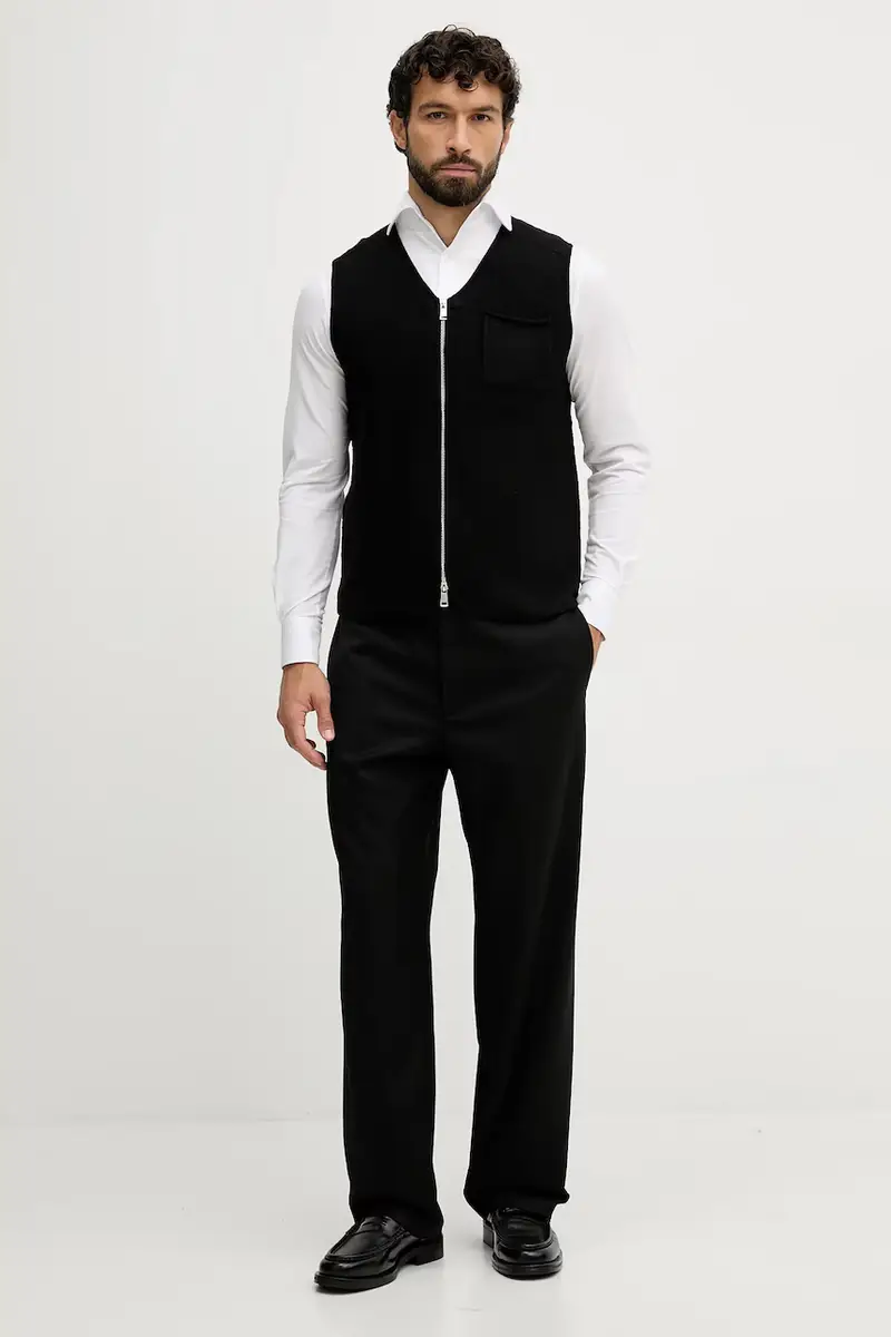 pantaloni uomo colore nero 79OAA117 N0463 miniatura 2