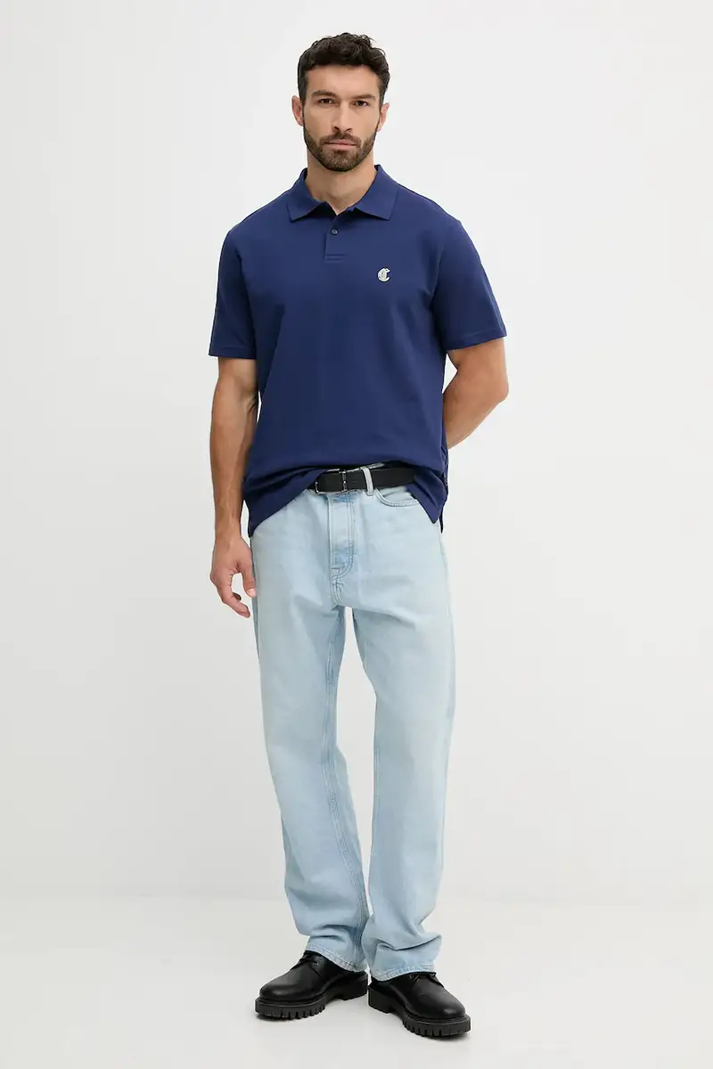 Just Cavalli Polo Uomo Blu 3592664 miniatura 2
