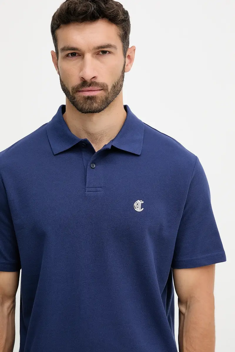 Just Cavalli Polo Uomo Blu 3592664 miniatura 4