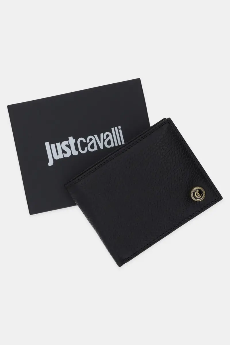 portafoglio in pelle Nero miniatura 5