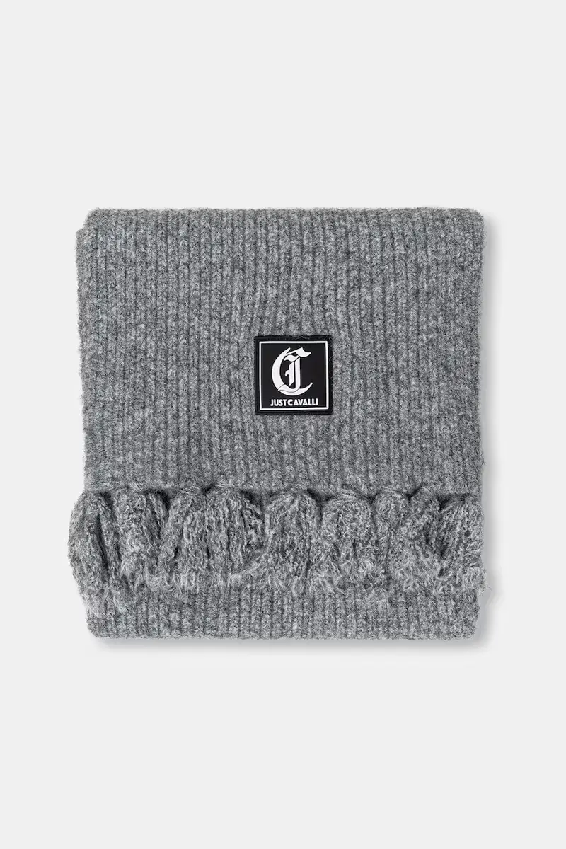 scialle con lana colore grigio 79RA2H08 ZG411 miniatura 2