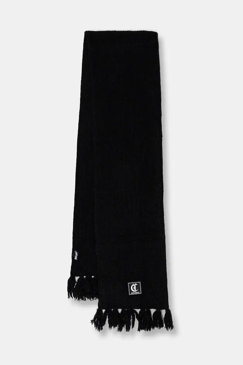 scialle con lana colore nero 79RA2H08 ZG411