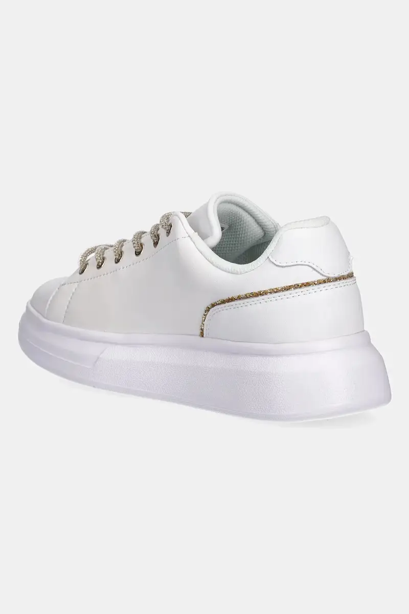 sneakers in pelle donna colore bianco 79RA3SB1ZPB59003 miniatura 3