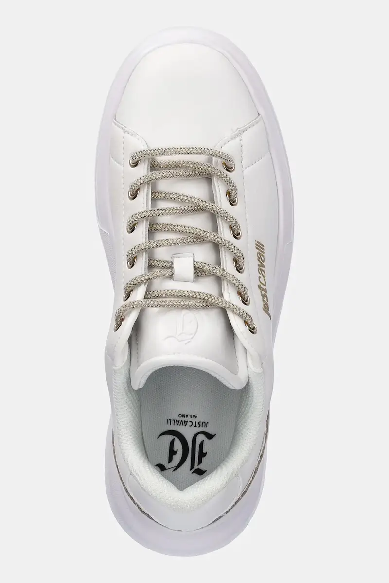 sneakers in pelle donna colore bianco 79RA3SB1ZPB59003 miniatura 4