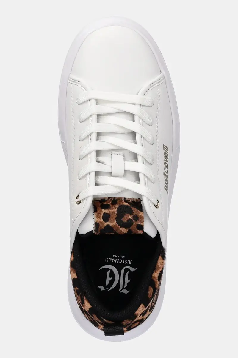 sneakers in pelle donna colore bianco 79RA3SB7ZPB58003 miniatura 4