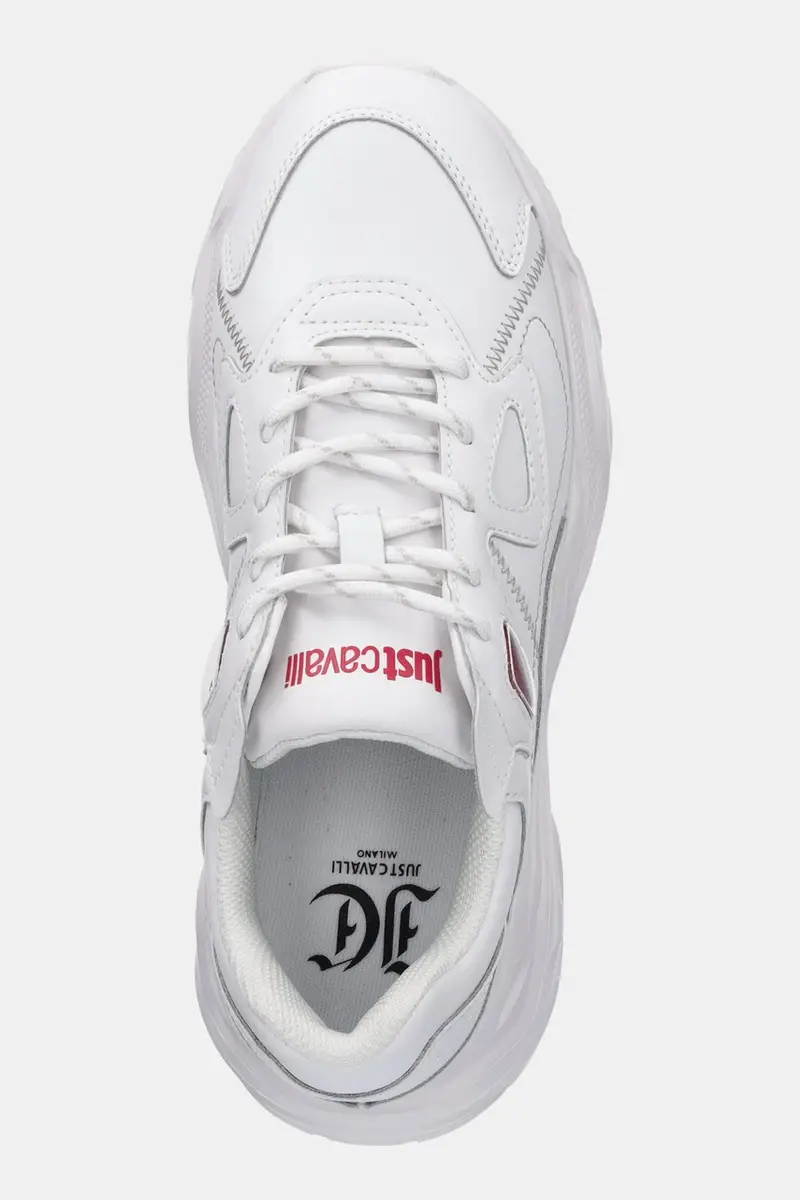 sneakers in pelle donna colore bianco 79RA3SL1ZPB48003 miniatura 4