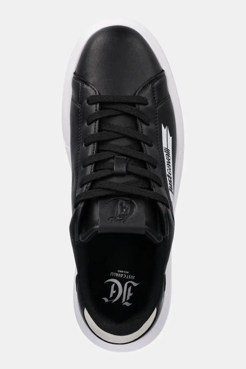 sneakers in pelle uomo colore nero 79QA3SBFZPB63899 miniatura 4