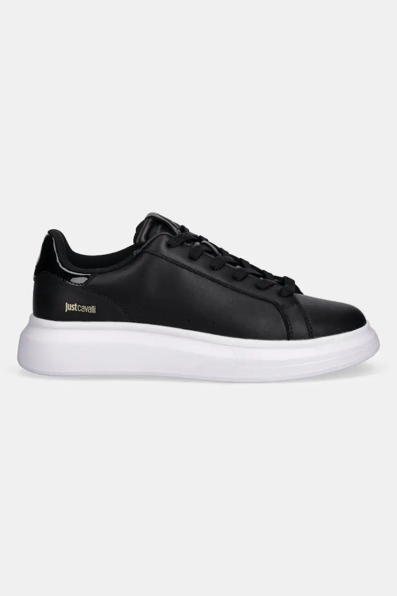 sneakers in pelle uomo colore nero 79QA3SBGZPB65899 miniatura 2