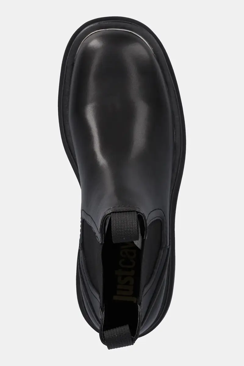 Just Cavalli Stivaletti Chelsea Uomo Nero 3920070 miniatura 4