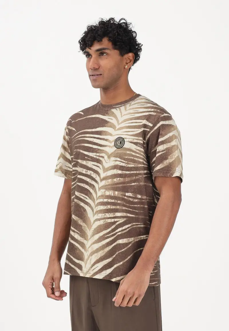 Just Cavalli T-shirt Uomo Marrone 4246052