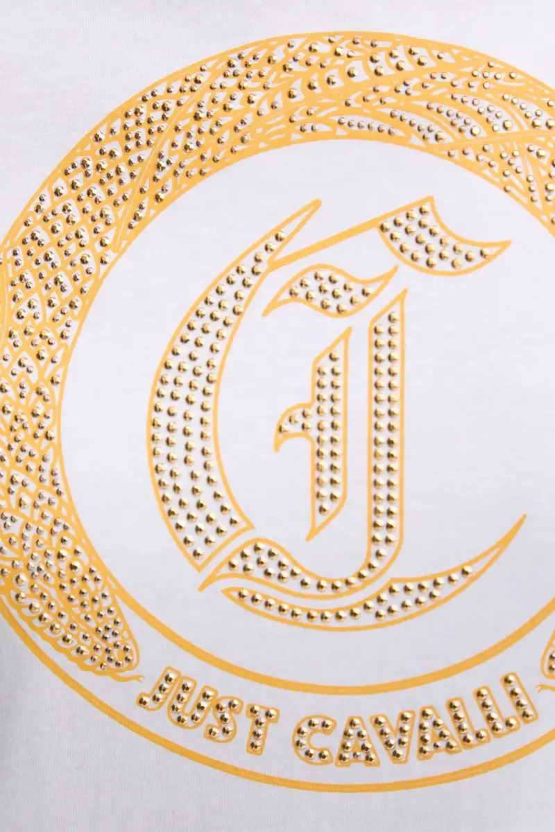 Just Cavalli T-shirt Donna Bianco 3124385 miniatura 5