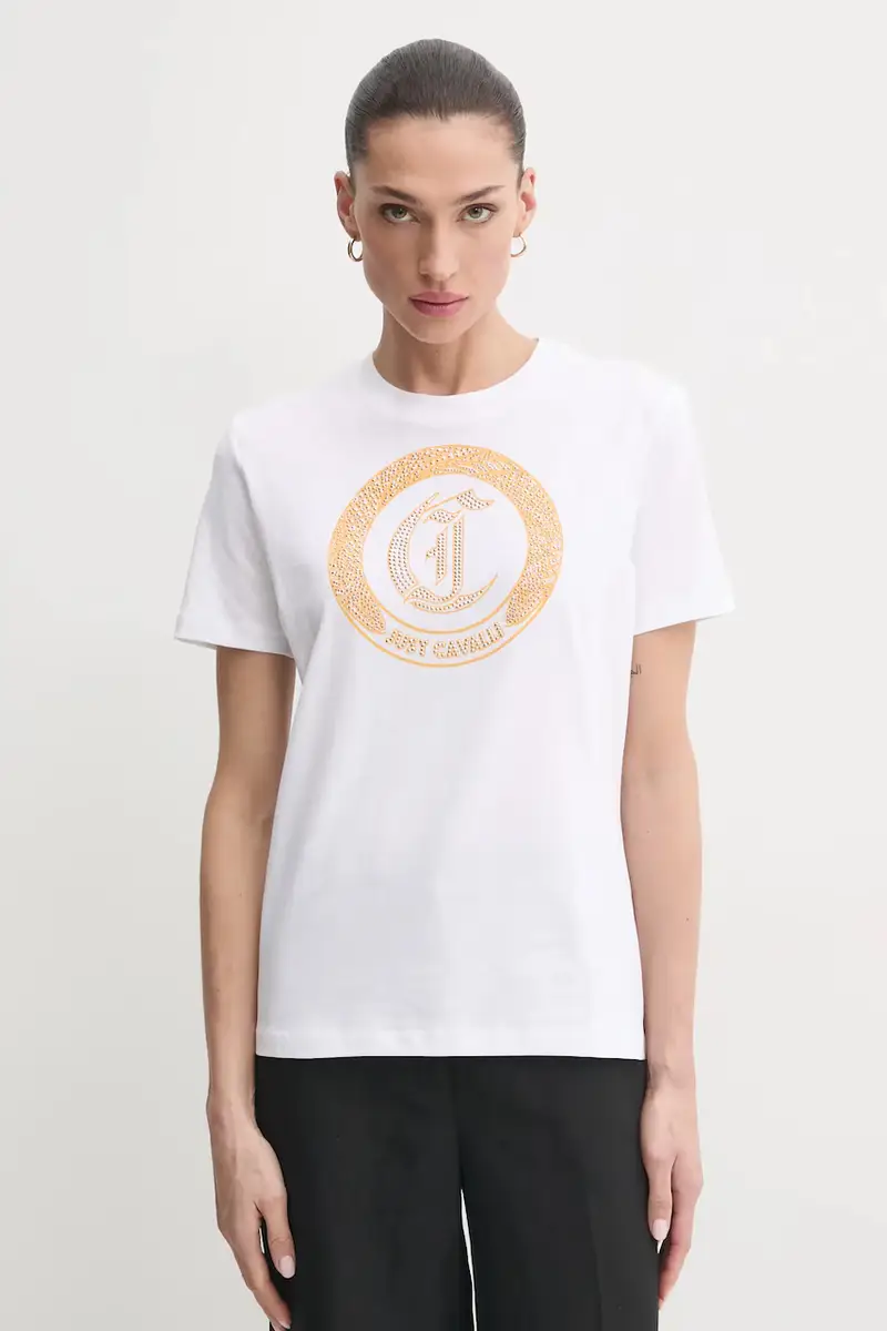 Just Cavalli T-shirt Donna Bianco 3124385