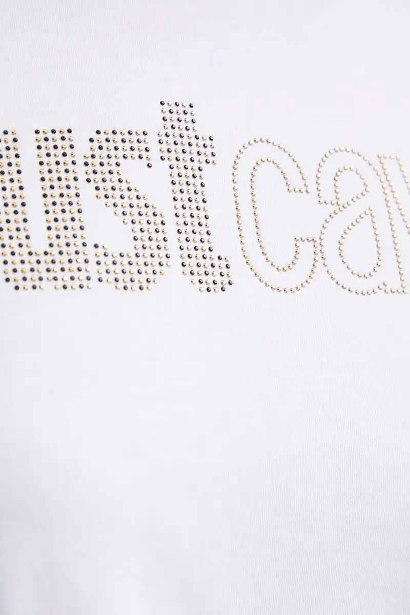 Just Cavalli T-shirt Donna Bianco 3577426 miniatura 5