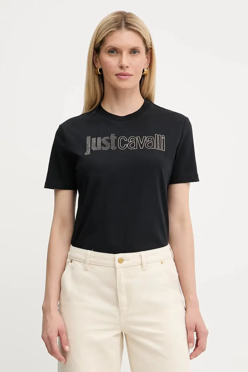 Just Cavalli T-shirt Donna Nero 3637162