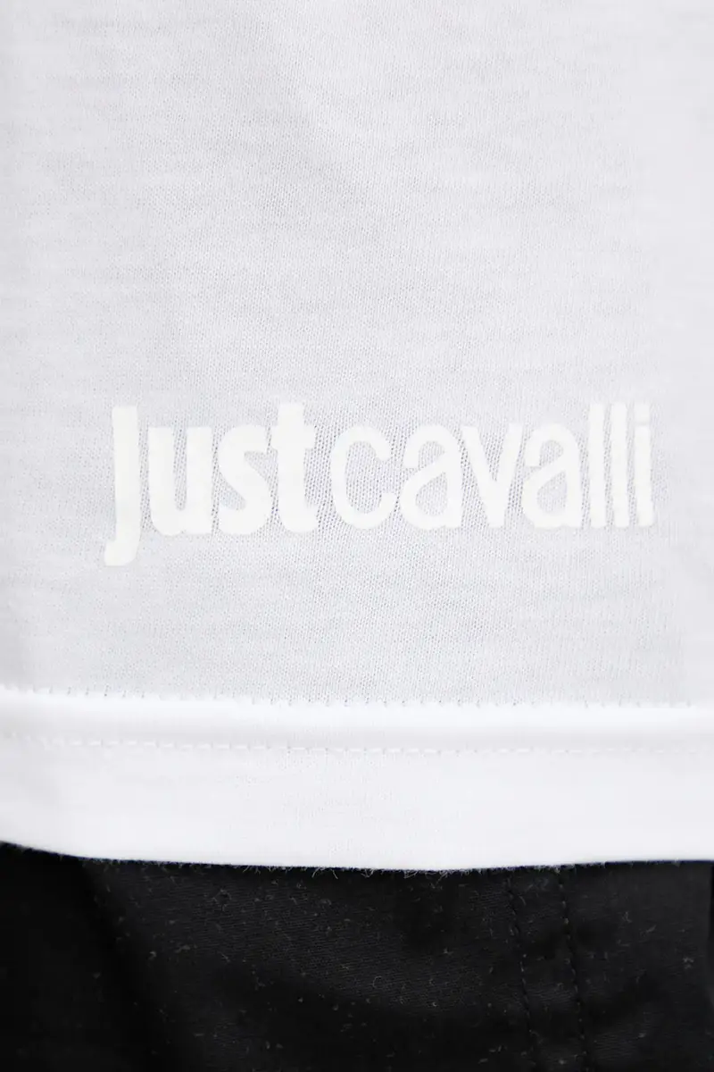Just Cavalli T-shirt Uomo Bianco 3578417 miniatura 4