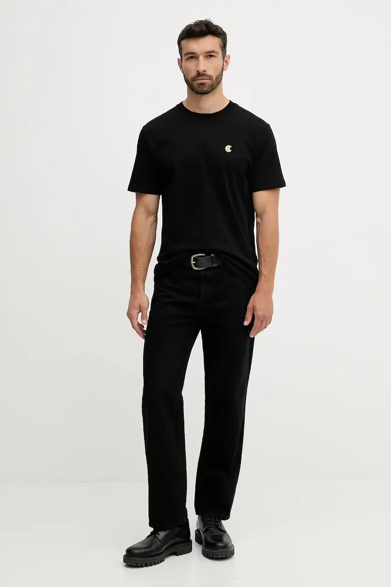 Just Cavalli T-shirt Uomo Nero 3637313 miniatura 2