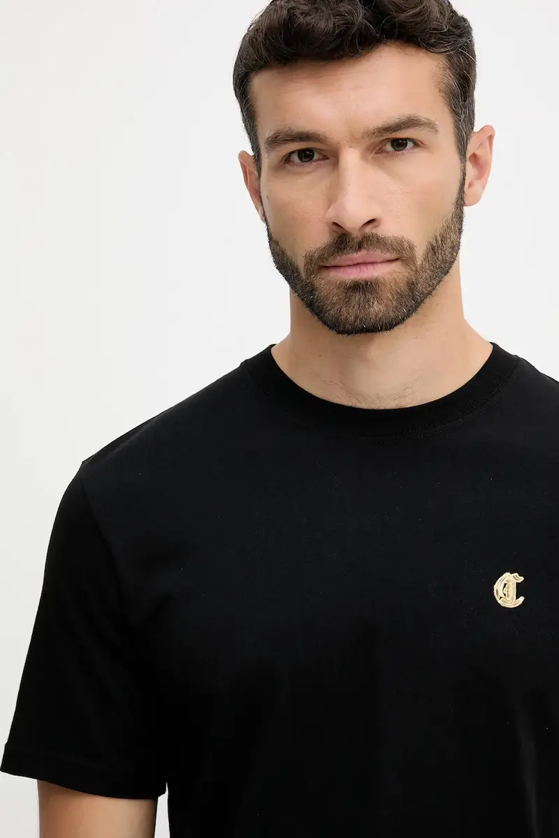 Just Cavalli T-shirt Uomo Nero 3637313 miniatura 4