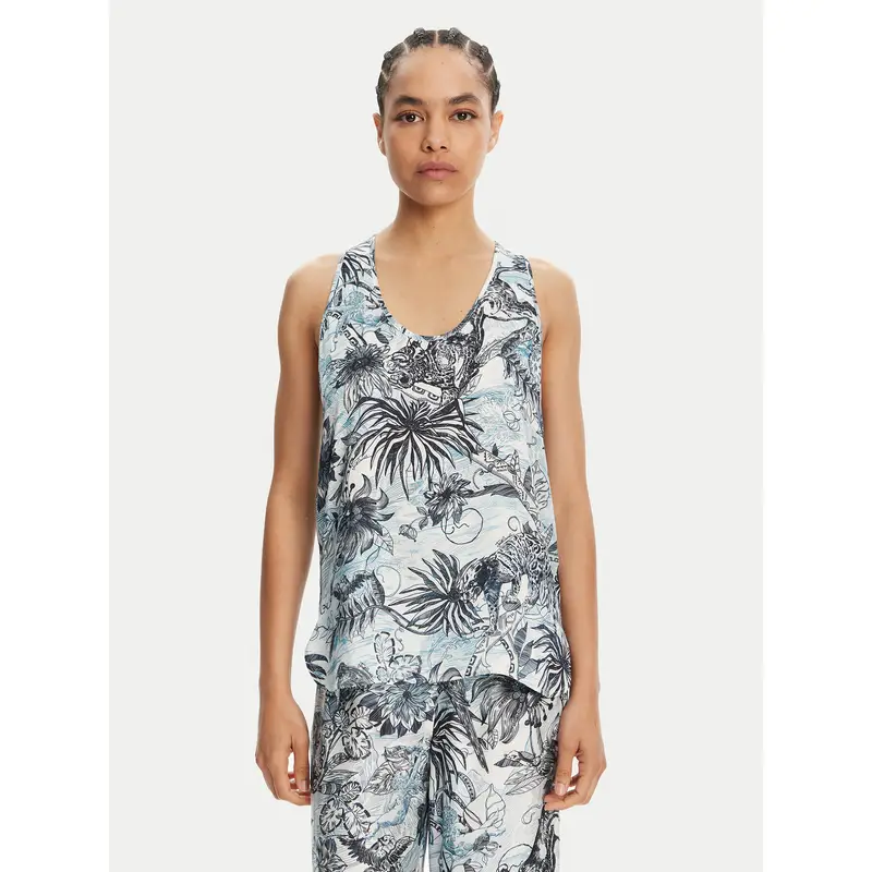 Just Cavalli Top Blu 3224085