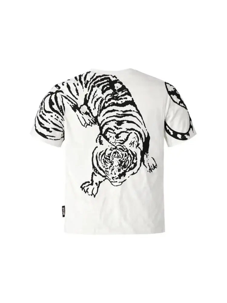 tshirt bianca bambino maxi logo miniatura 2