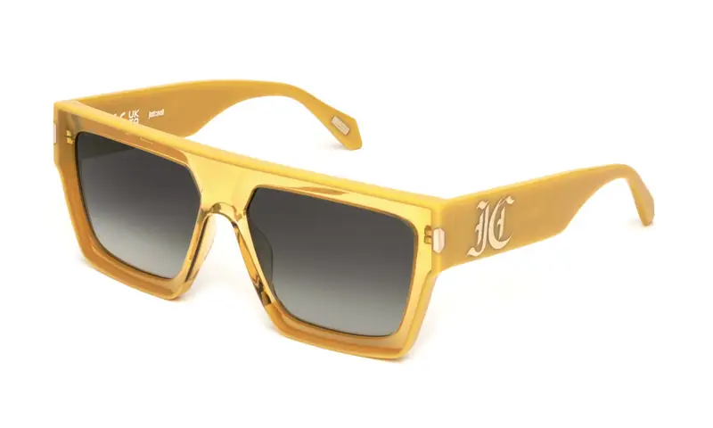 Just Cavalli Unisex SJC107V  07CV Occhiali da sole Acetato  Fumo Squadrata Normale Sfumato