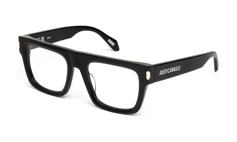 Just Cavalli Unisex VJC120  700Y Montature da vista Acetato Nero  Squadrata