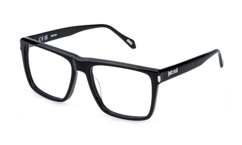 Just Cavalli Unisex VJC140  700 Montature da vista Acetato Nero  Squadrata